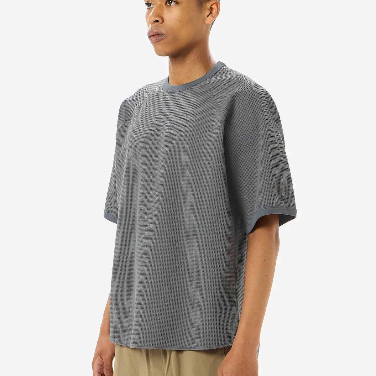Light Waffle T-Shirt - Ivory