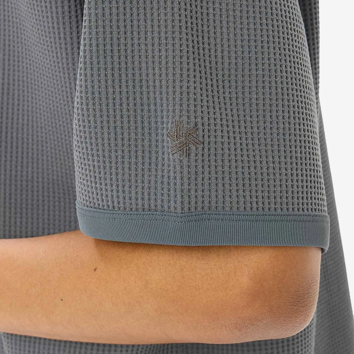 Light Waffle T-Shirt - Ivory