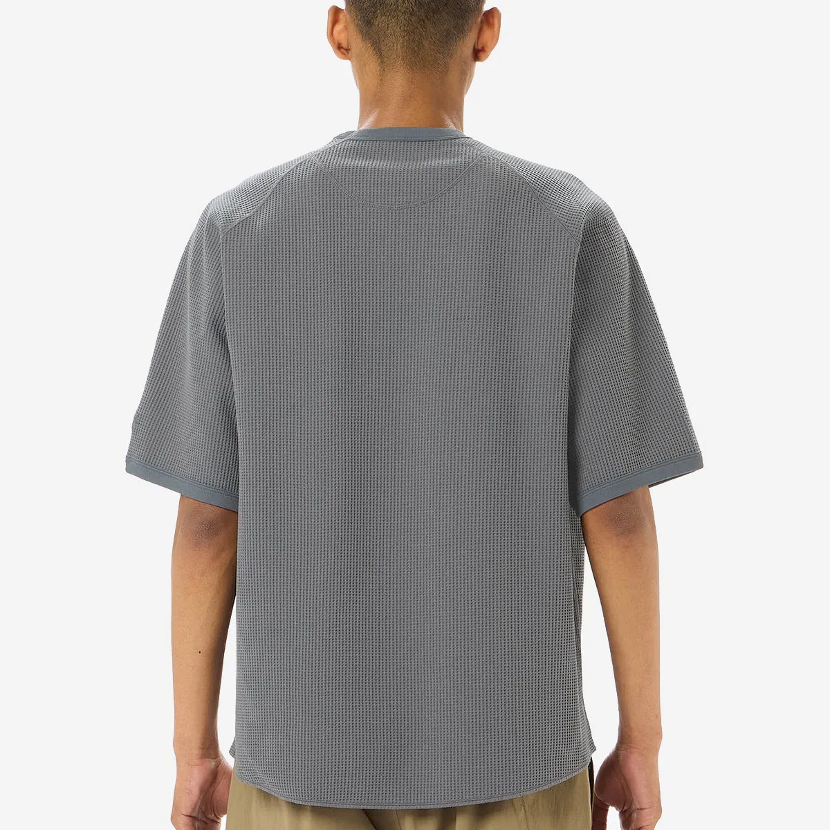Light Waffle T-Shirt - Ivory