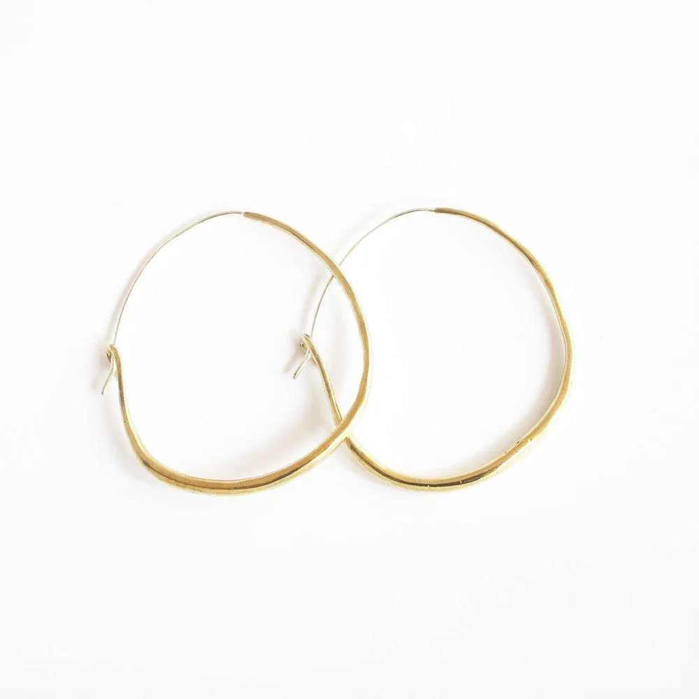 NATURAL HOOPS Medium